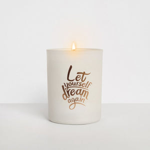Secret Fortune Candle: Let yourself dream again.